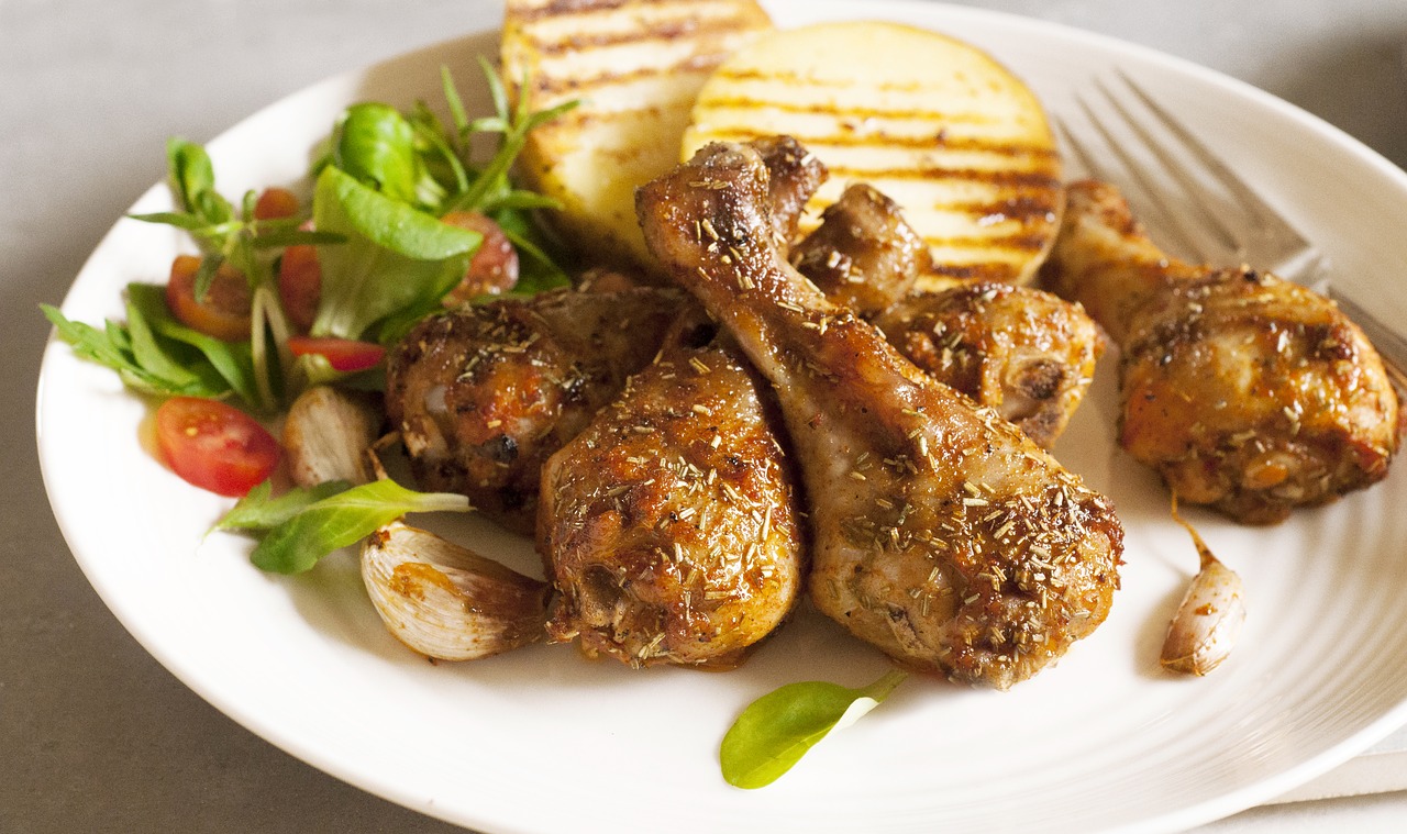 Greek-Style Roasted Chicken Legs