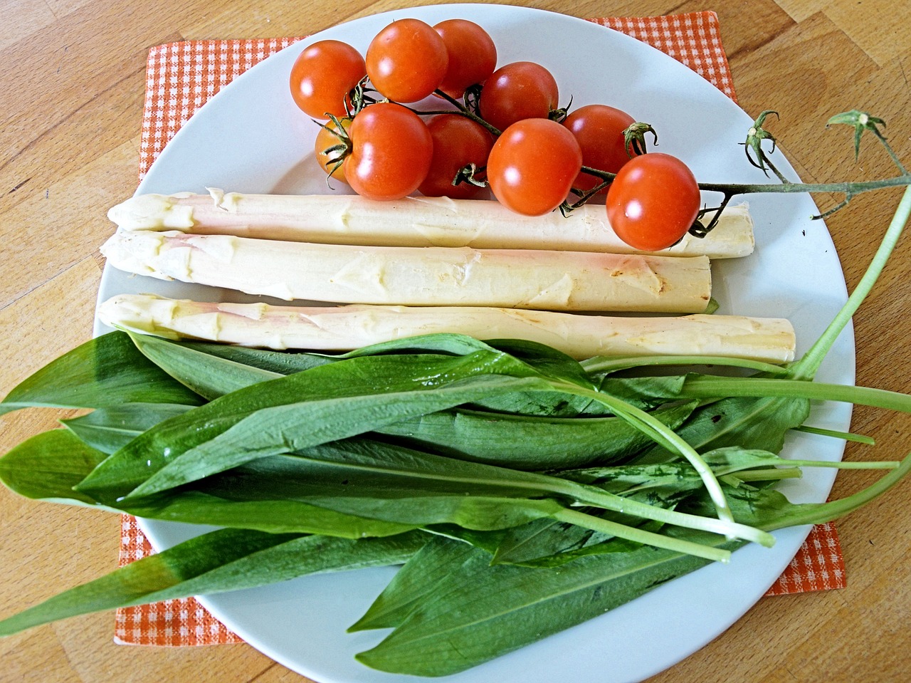 Dressed Asparagus Salad