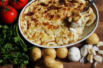Duchess Potatoes au gratin