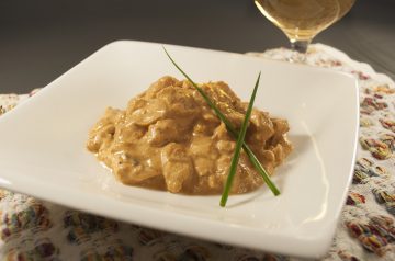 Easy Chicken Stroganoff