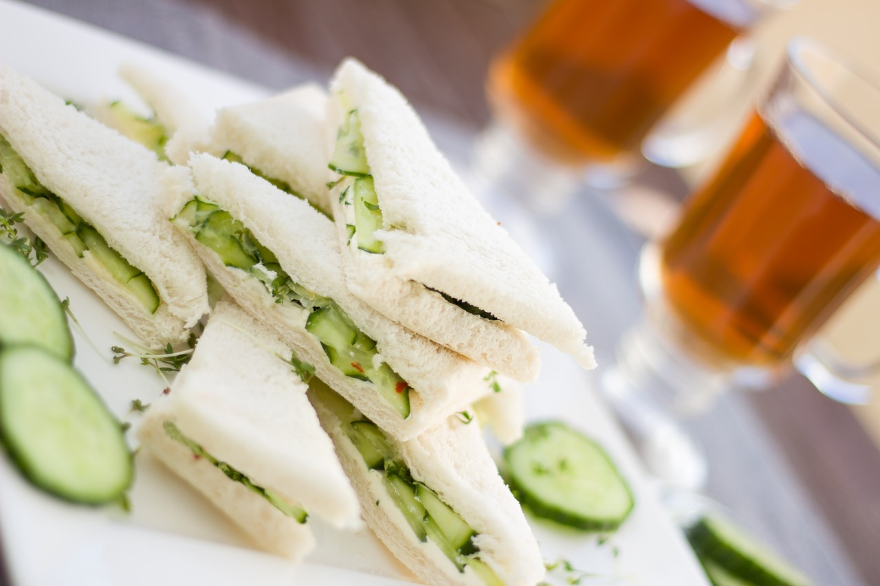 Easy Cucumber Sandwich Appetizer