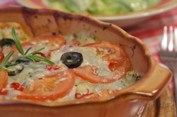 Italian Chicken Au Gratin