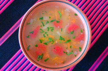 Ecuadorean Quinoa and Vegetable Soup