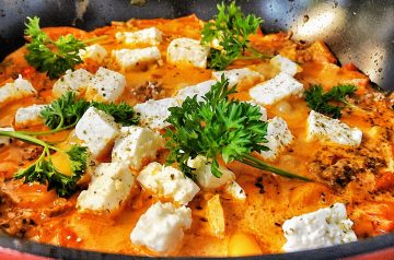 Feta ala Stratis ( baked feta )