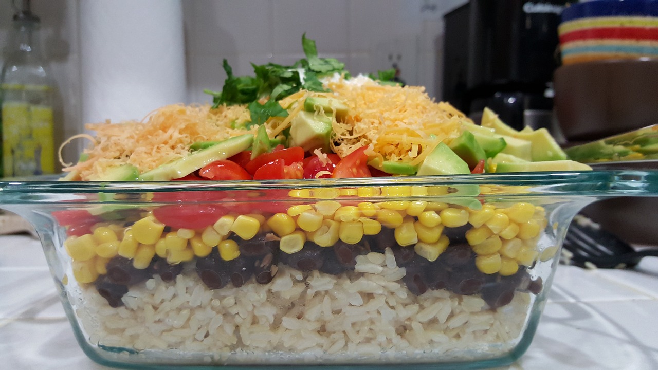 Spicy Mexican Rice and Corn With Beans