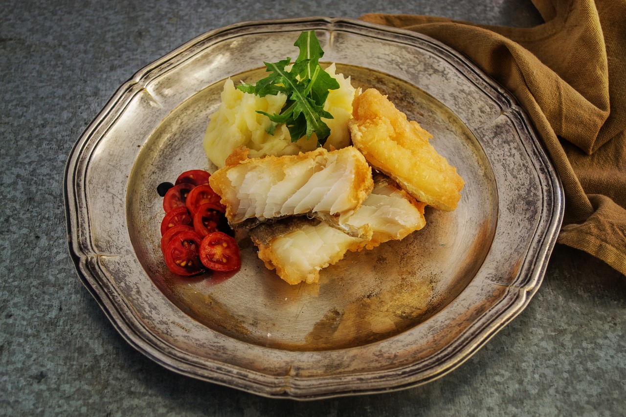 Rosemary Cod With Mashed Rutabaga