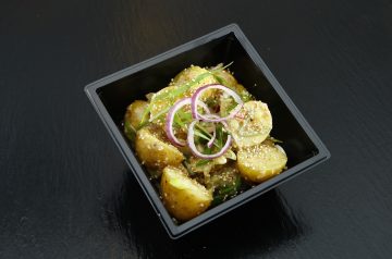 Fragrant Salmon and Sesame Corn Salad