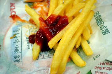 Garlicky French Fries