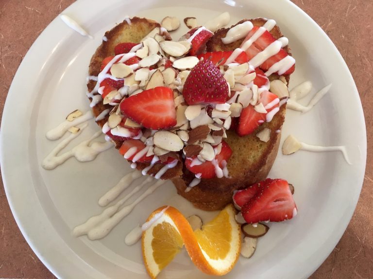Overnight Strawberry-Banana French Toast