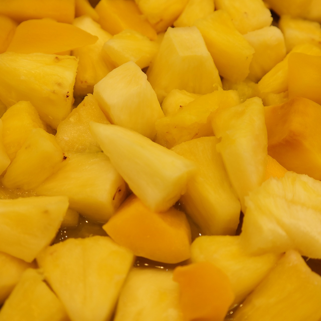 Fresh Pineapple Fruit Salad