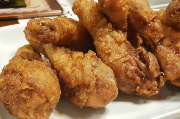 My Oven "fried" Chicken and Biscuits