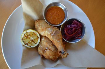 Ginger Chicken and Peanut Sauce Wrap