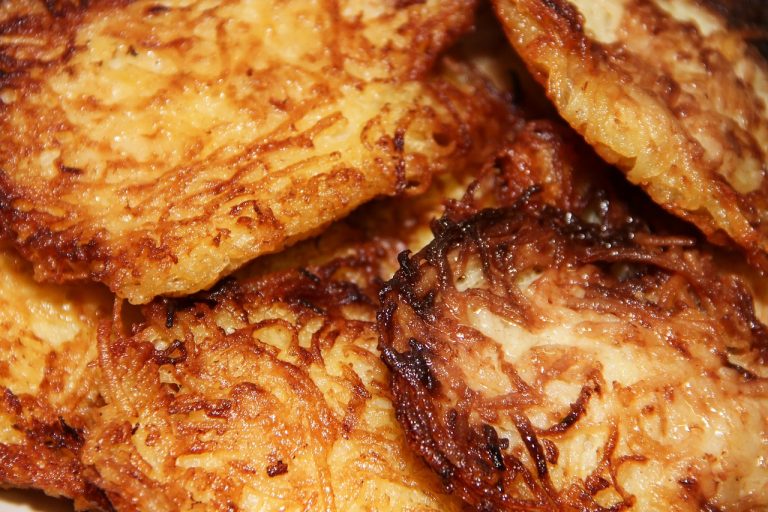 Fried Potato and Onion Patties