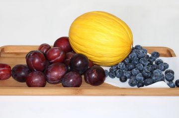 Gingered Blueberry-Melon Toss