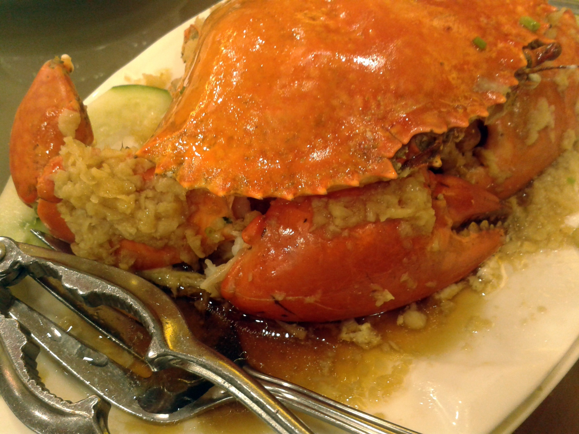 Garlic Roasted Dungeness Crab Recipe