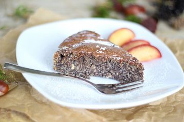 German Lemon Poppy Seed Cake