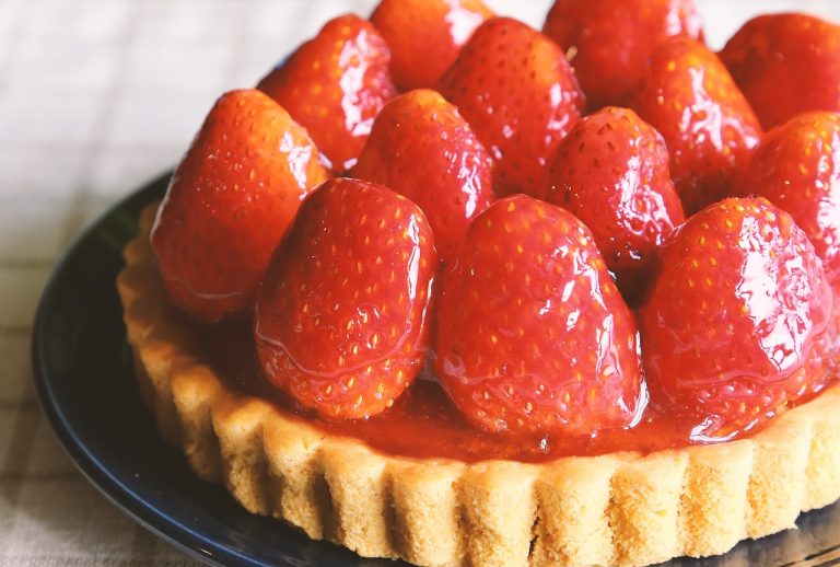 Glazed Strawberry Tart