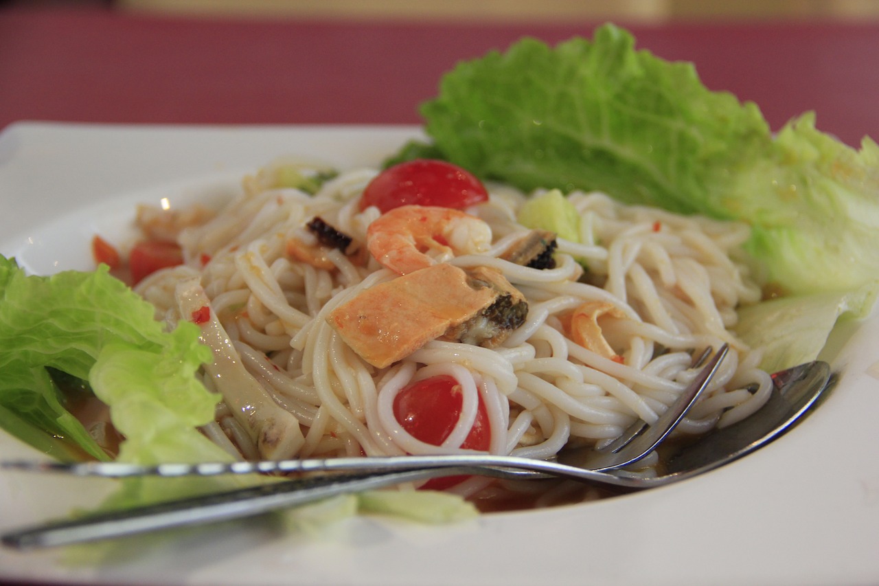 Quick and Simple Thai Style Noodles