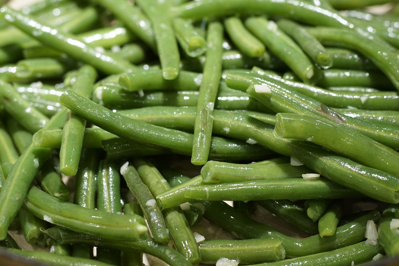 Breezy Garlic Green Beans