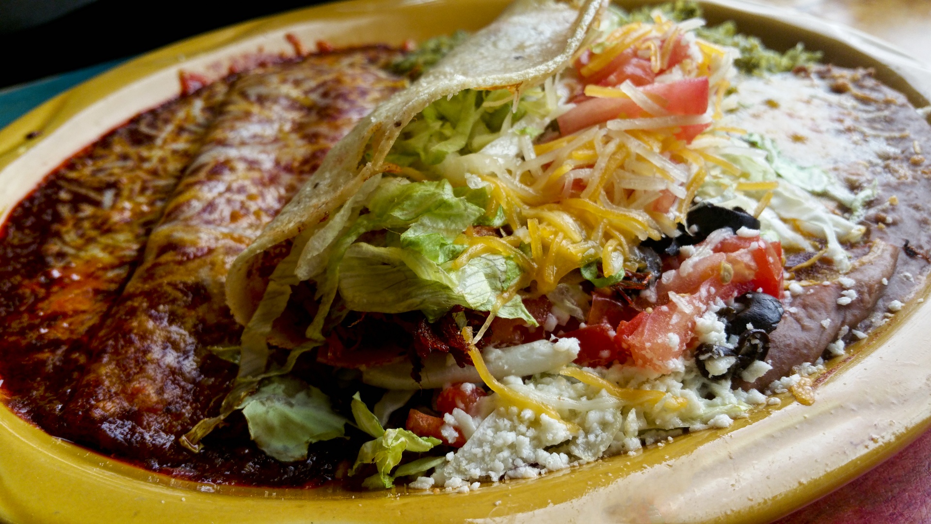 Green Enchilada Casserole