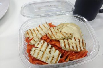 Halloumi Mango Salad