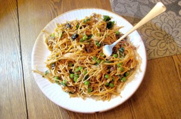 Hamburger-Chili Noodle Casserole
