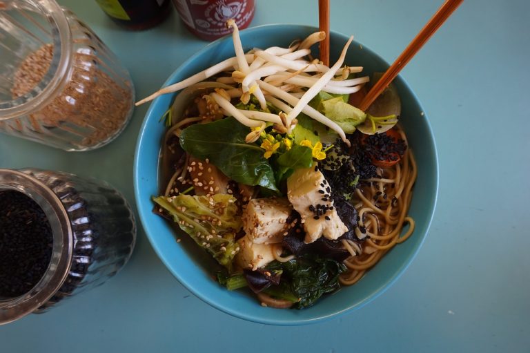 High Protein Tofu Vegetable Soup