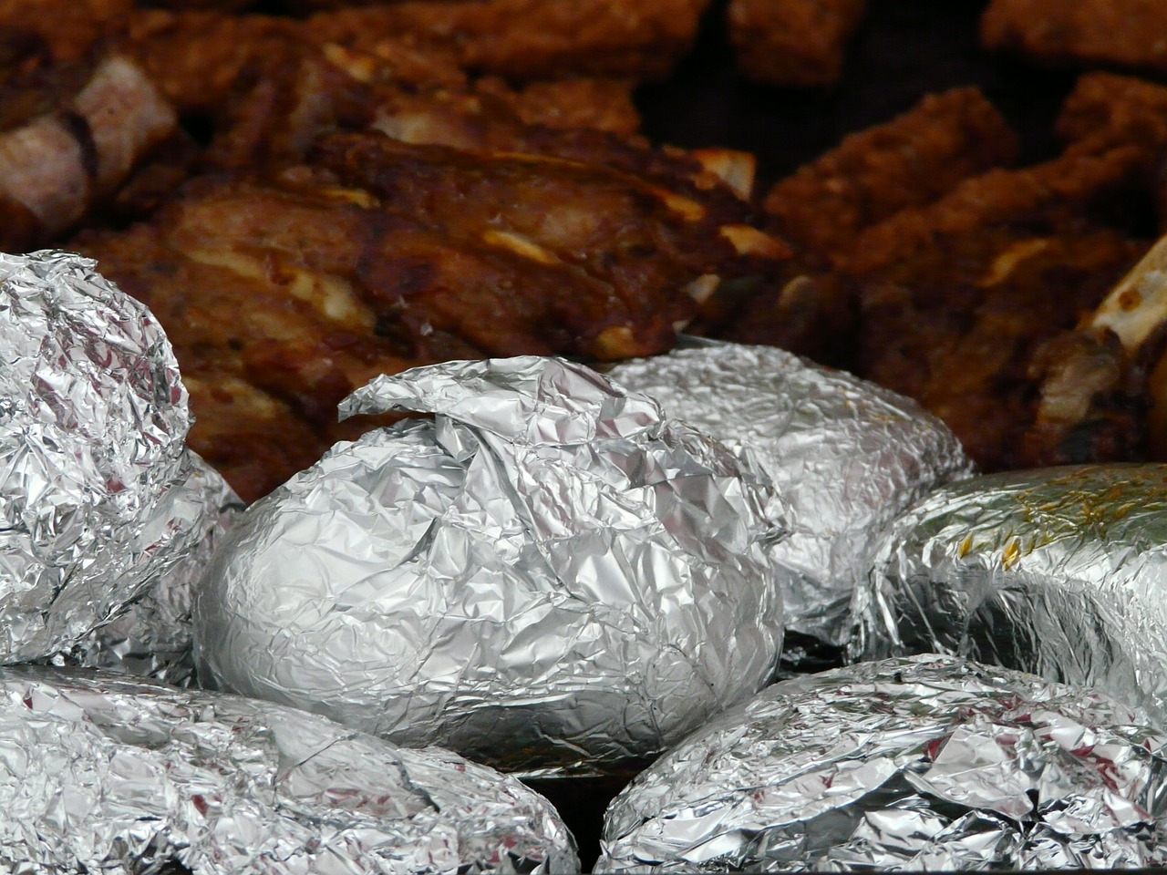 Hot-Off-The-Grill-Potatoes (Foil Wrapped)