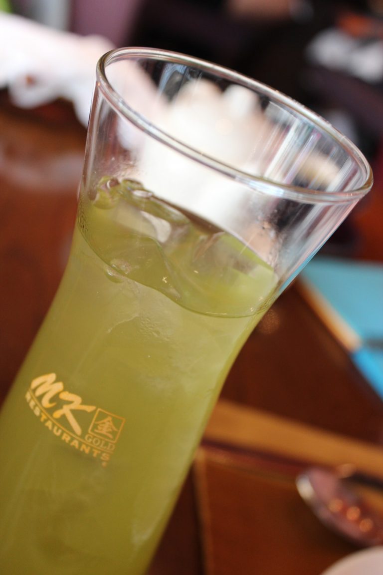 Iced Green Tea With Ginger