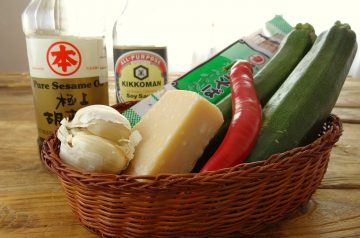 Simple Sesame Soy Oriental Noodles