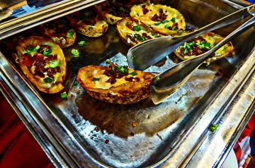 Italian Grilled Potato Skins