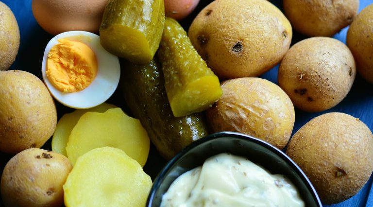 Japanese-style potato salad