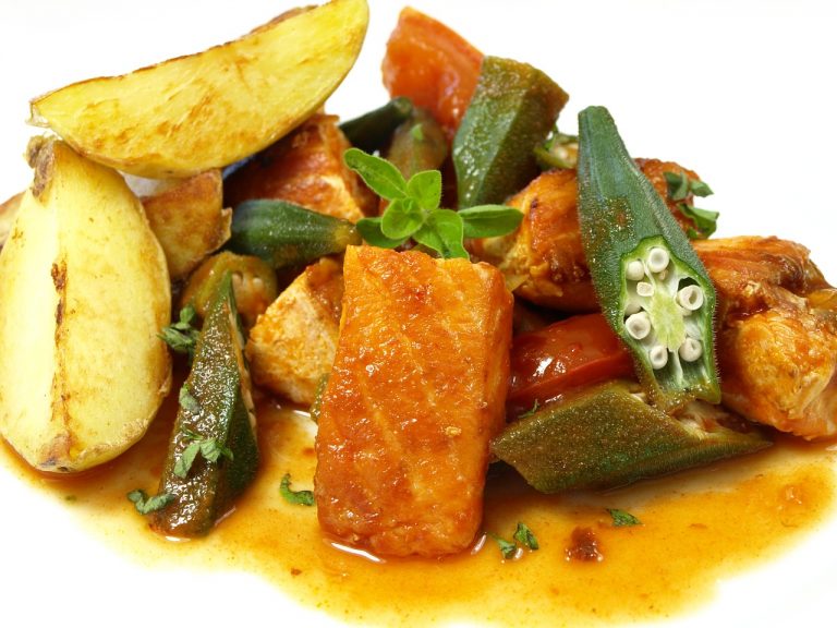 Turkish Okra Casserole