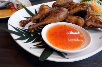 Layered Ginger Chicken Dip