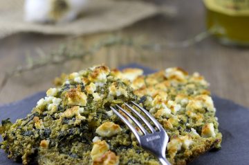 Layered Spinach and Ricotta Cheese bake-SBD style