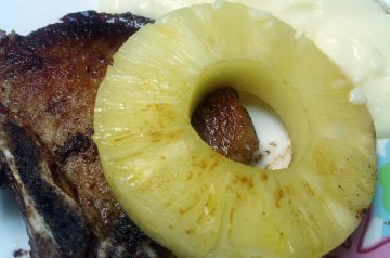 Lemon Pork Chop Bake