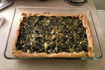 Low-Carb Muenster Spinach Pie