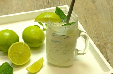 Lychee Lime Lassi  (Yogurt Drink)