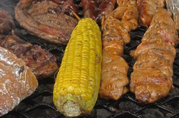 Macedonian BBQ'd Corn