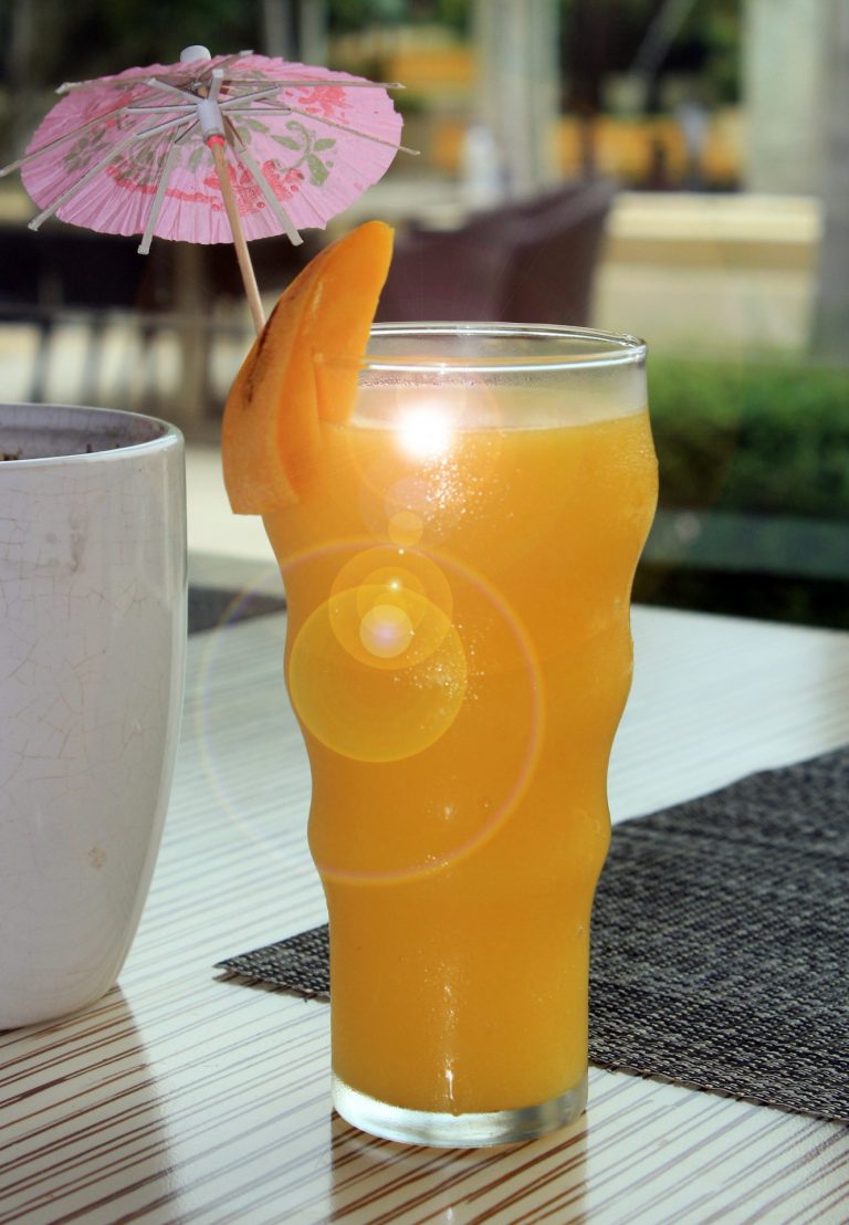 Mango Tango Protein Shake -- Smoothie