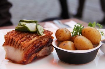 Maple Glazed Pork Roast With Sweet Potatoes