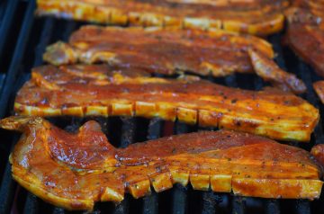 Marinated Pork Steak