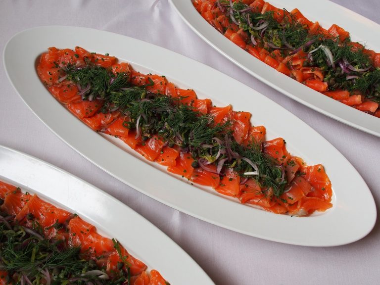 Marinated Salmon Steaks