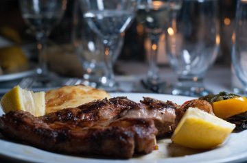 Mushroom Swiss Chopped Steak