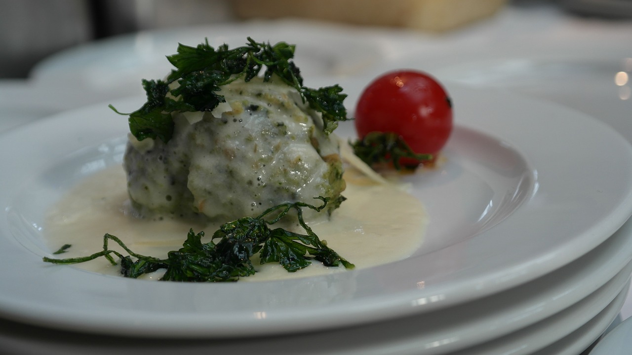 Meatballs with Blue Cheese Sauce