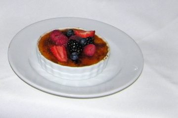No blow torch-Creme Brulee