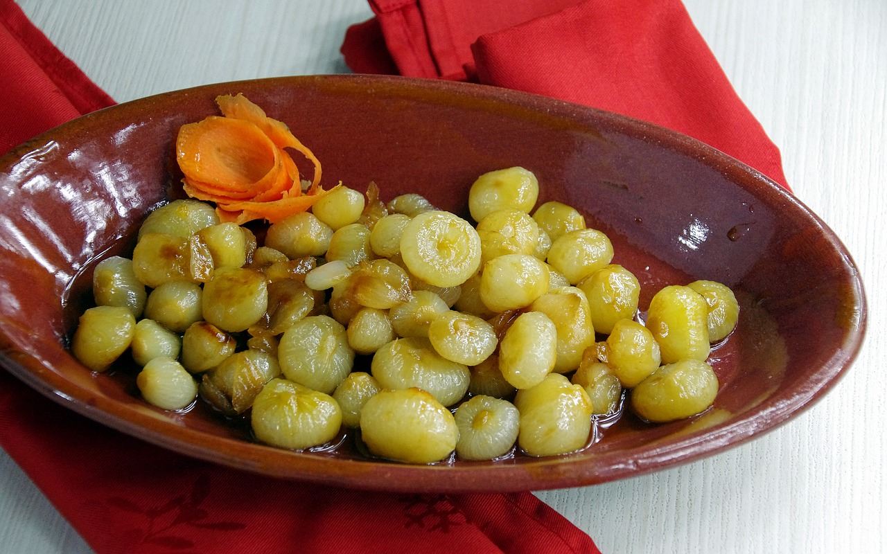Onions Agrodolce (Sweet and Sour Onions)
