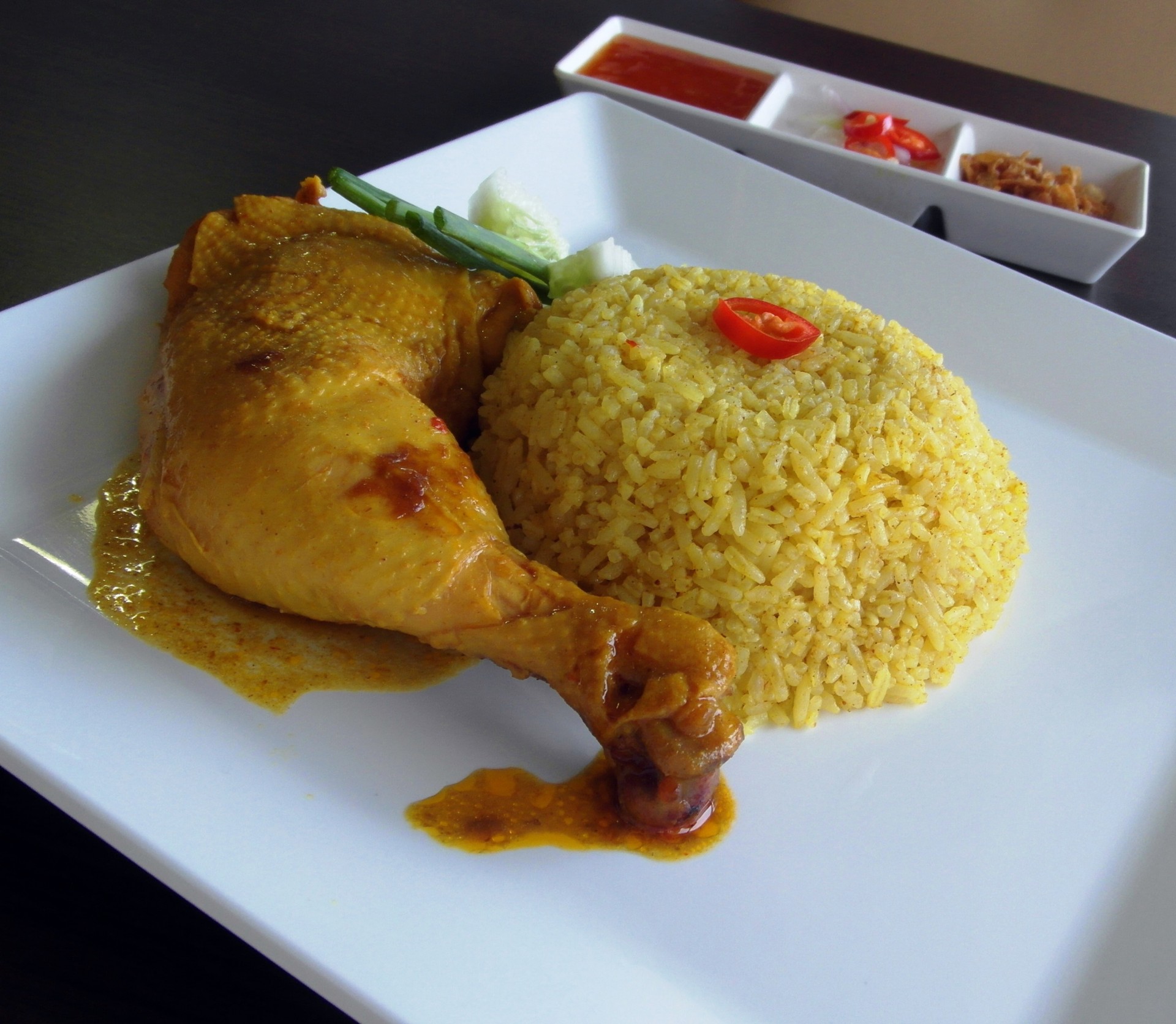 Orange Chicken with Fruited Rice