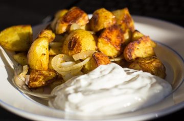 Oven-Baked Potato Slices