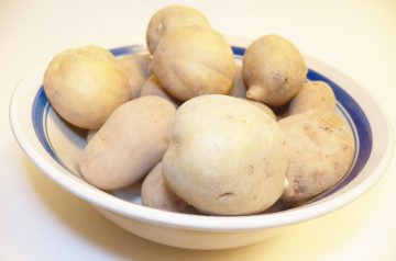 Oven-rack Baked Potatoes